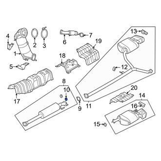 Hyundai OE - Exhaust System Hanger
