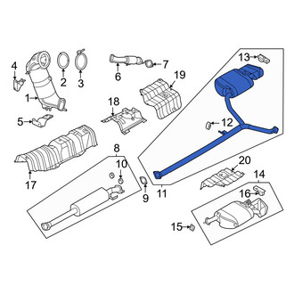 Hyundai OE - Exhaust Muffler
