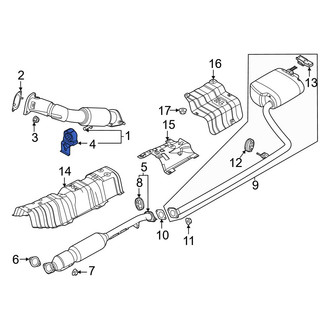 Hyundai OE - Exhaust System Hanger