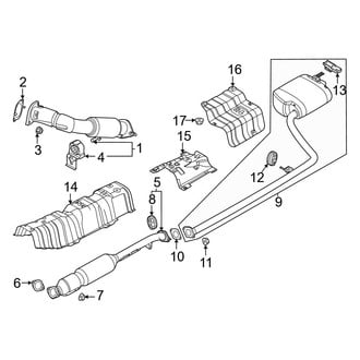 Hyundai OE - Exhaust System - Exhaust Components
