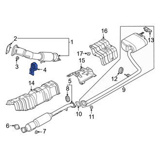 Hyundai OE - Exhaust System Hanger