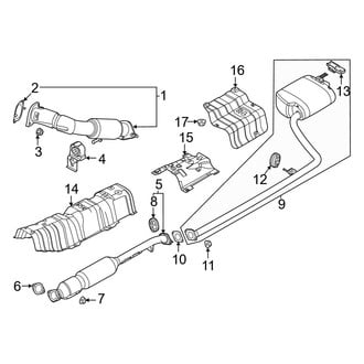 Hyundai OE - Exhaust System - Exhaust Components