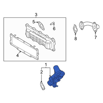 Hyundai OE - Exhaust Gas Recirculation (EGR) Valve