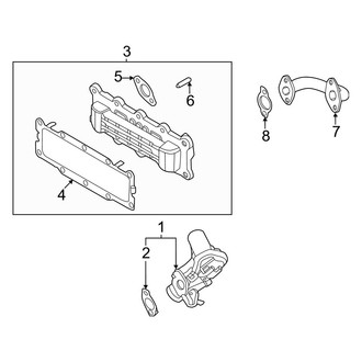 Hyundai OE - Emission System - EGR System (Hybrid Blue / Hybrid Limited / Hybrid SEL)