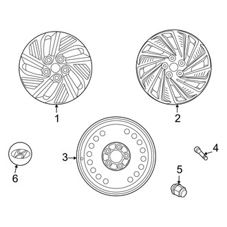 Hyundai OE - Wheels (Hybrid Limited / Hybrid SEL)