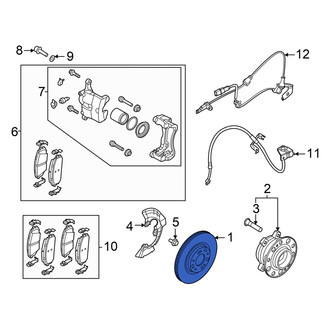 Hyundai OE - Front Disc Brake Rotor
