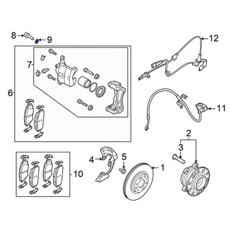 Hyundai OE - Disc Brake Caliper Washer