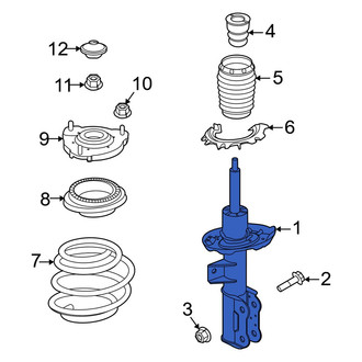 Hyundai OE - Front Right Suspension Strut
