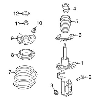Hyundai OE - Front Suspension - Struts & Components