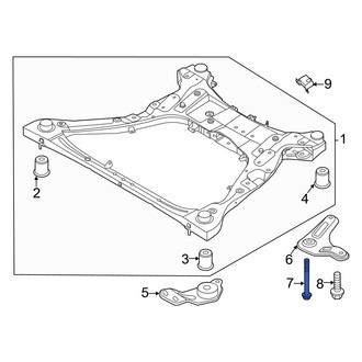Hyundai OE - Suspension Crossmember Bolt