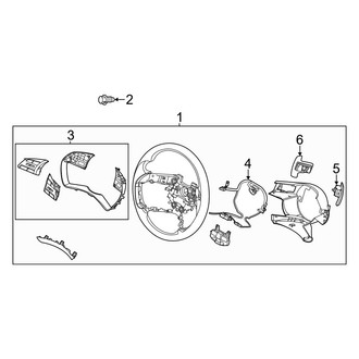 Hyundai OE - Steering Wheel & Trim (Limited / SE / SEL / SEL Plus)