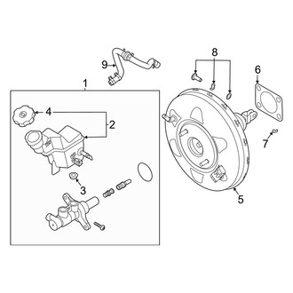 Hyundai OE - Cowl - Components on Dash Panel (SE / SEL)