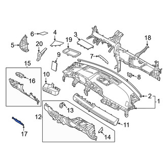 Hyundai OE - Front Fuse Box Cover