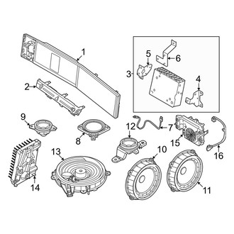 Hyundai OE - Instrument Panel - Sound System (2.0L)
