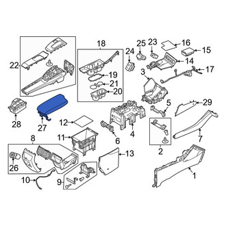 Hyundai OE - Console Armrest