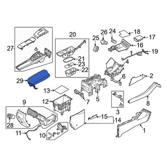 Hyundai OE - Console Armrest