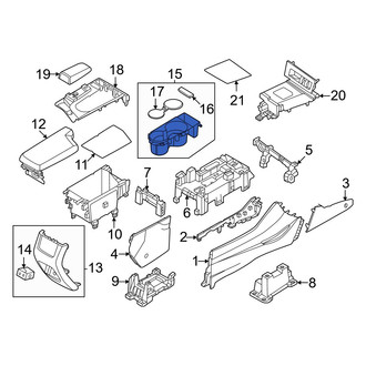 Hyundai OE - Console Cup Holder
