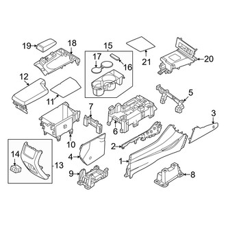 Hyundai OE - Center Console