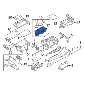 Hyundai OE - Console Cup Holder