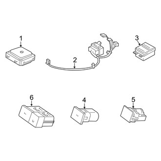 Hyundai OE - Console - Electrical Components (Hybrid Limited / Hybrid SEL)