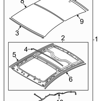 Hyundai OE - Sunroof Assembly