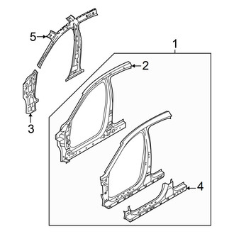 Hyundai OE - Pillars, Rocker & Floor - Aperture Panel (Limited / N Line / SE / SEL / SEL Plus)