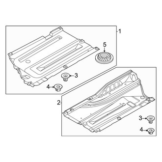 Hyundai OE - Pillars, Rocker & Floor - Under Cover & Splash Shields (N Line)