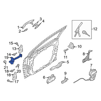 Hyundai OE - Front Right Door Check