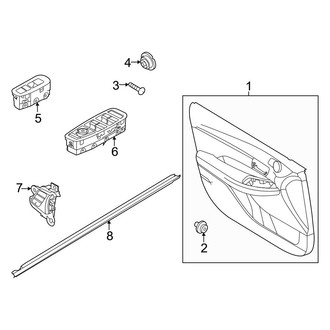 Hyundai OE - Front Door - Interior Trim (Korea Built)
