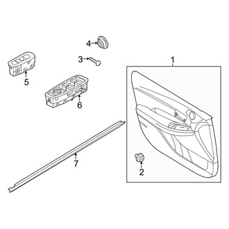 Hyundai OE - Front Door - Interior Trim (Korea Built)