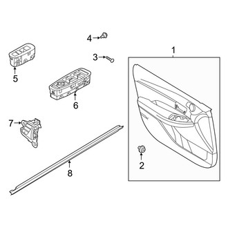 Hyundai OE - Front Door - Interior Trim
