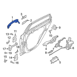 Hyundai OE - Rear Left Outer Exterior Door Handle
