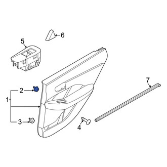 Hyundai OE - Upper Door Interior Trim Panel Retainer