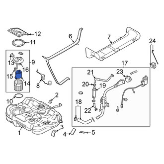Hyundai OE - Fuel Pump Filter
