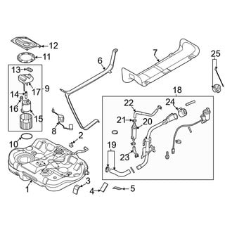 Hyundai OE - Fuel System Components