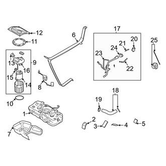 Hyundai OE - Fuel System Components