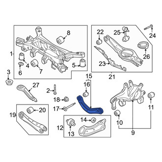 Hyundai OE - Rear Upper Suspension Control Arm