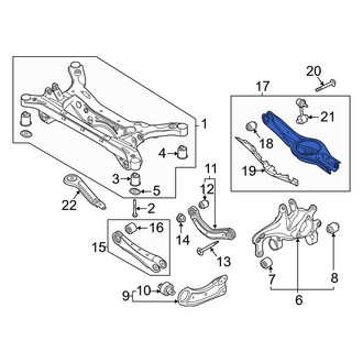 Hyundai OE - Front Right Suspension Control Arm