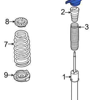 Hyundai OE - Rear Suspension Shock Absorber Mount