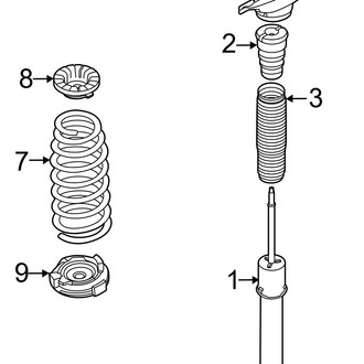 Hyundai OE - Rear Suspension - Shocks & Components