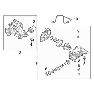 Hyundai OE - Rear Suspension - Axle & Differential (SEL AWD)