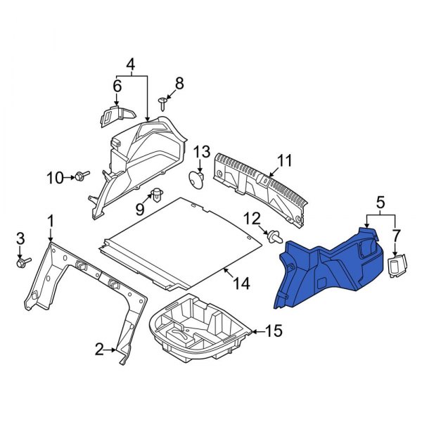 Trunk Trim Panel