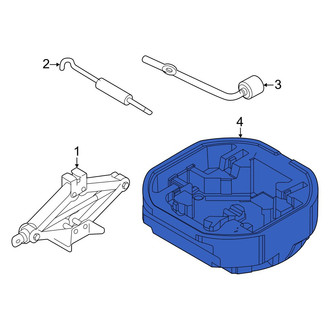 Hyundai OE - Rear Trunk Floor Storage Box