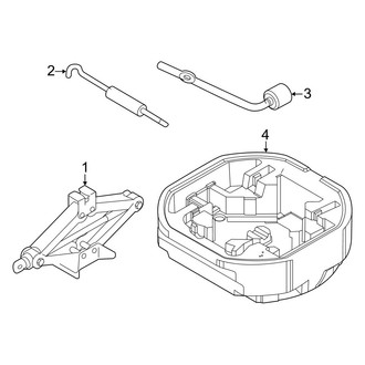 Hyundai OE - Rear Body & Floor - Jack & Components