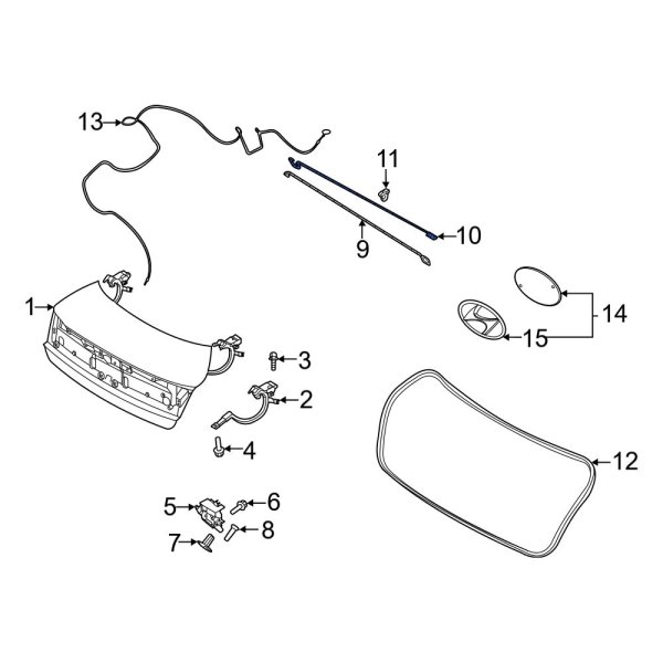 Trunk Torque Rod