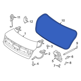 Hyundai OE - Rear Deck Lid Seal