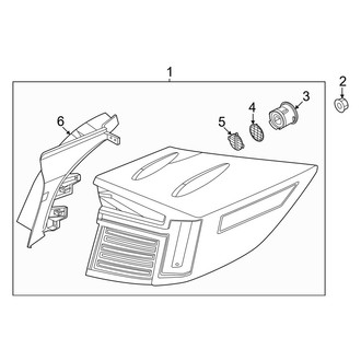 Hyundai OE - Rear Lamps - Tail Lamps (On Quarter)