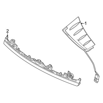 Hyundai OE - Rear Lamps - Tail Lamps (On Trunk Lid), (Hybrid Blue / Hybrid Limited / Hybrid SEL)