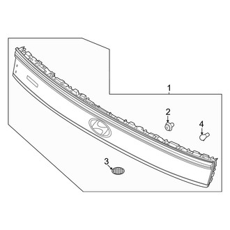 Hyundai OE - Rear Lamps - Tail Lamps (On Trunk Lid)