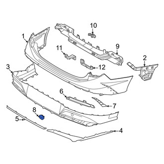 Hyundai OE - Rear Tow Eye Cap